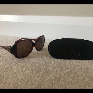 Fendi Sunglasses + Case